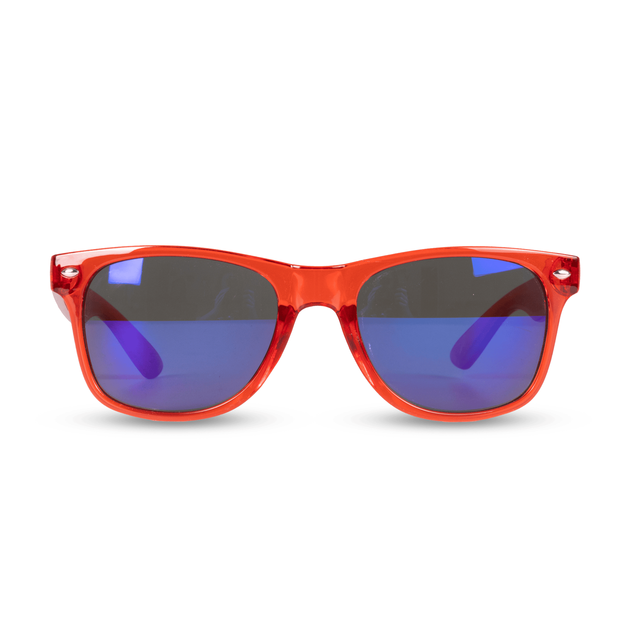 red sunglasses front