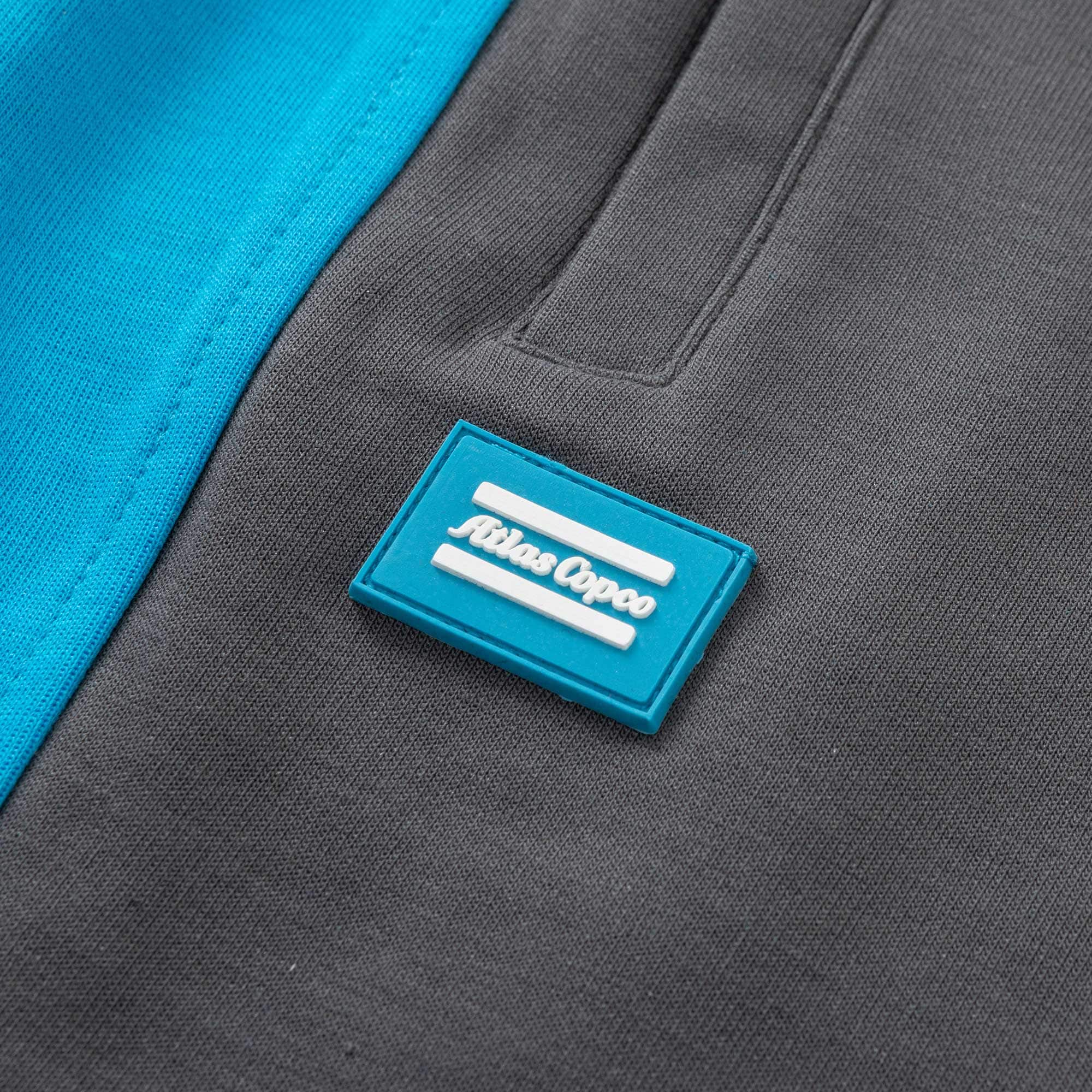 atlas copco rubber label