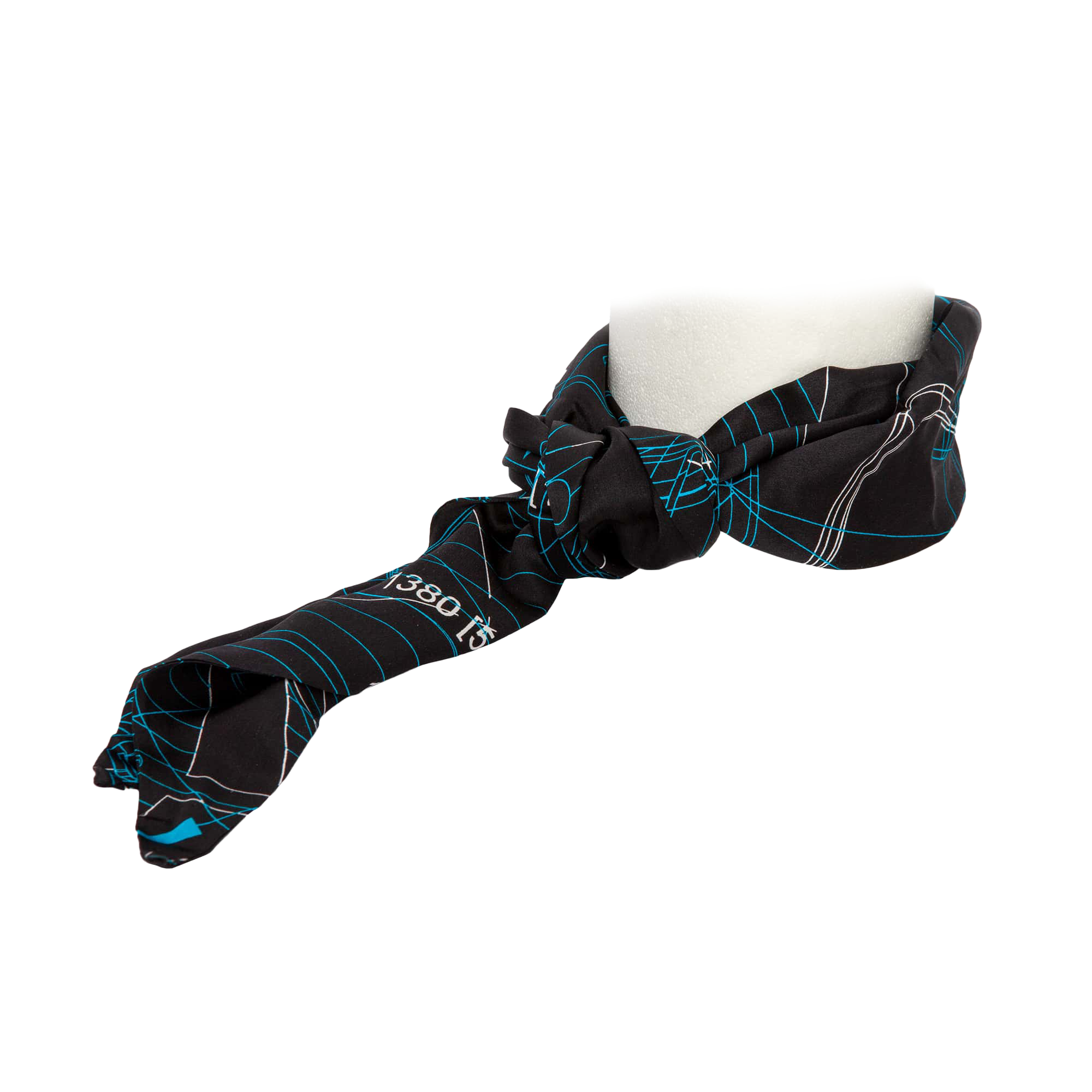 Black Atlas copco blueprint scarf