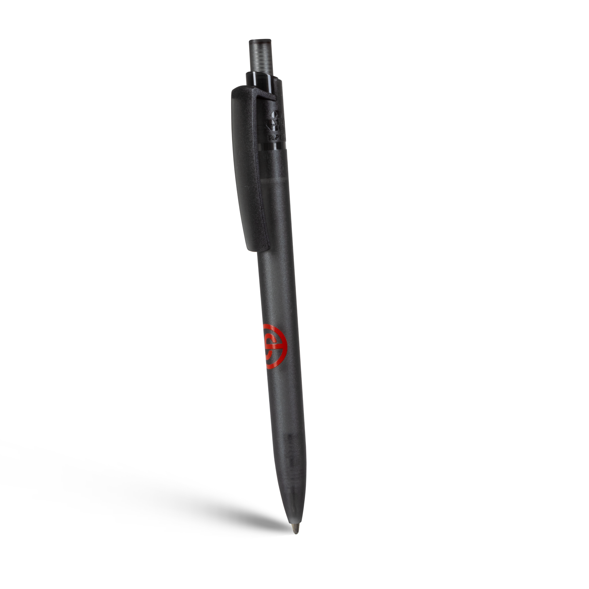 black pen with chicago pneumatic logo in red