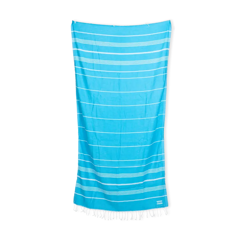 Blue towel atlas copco