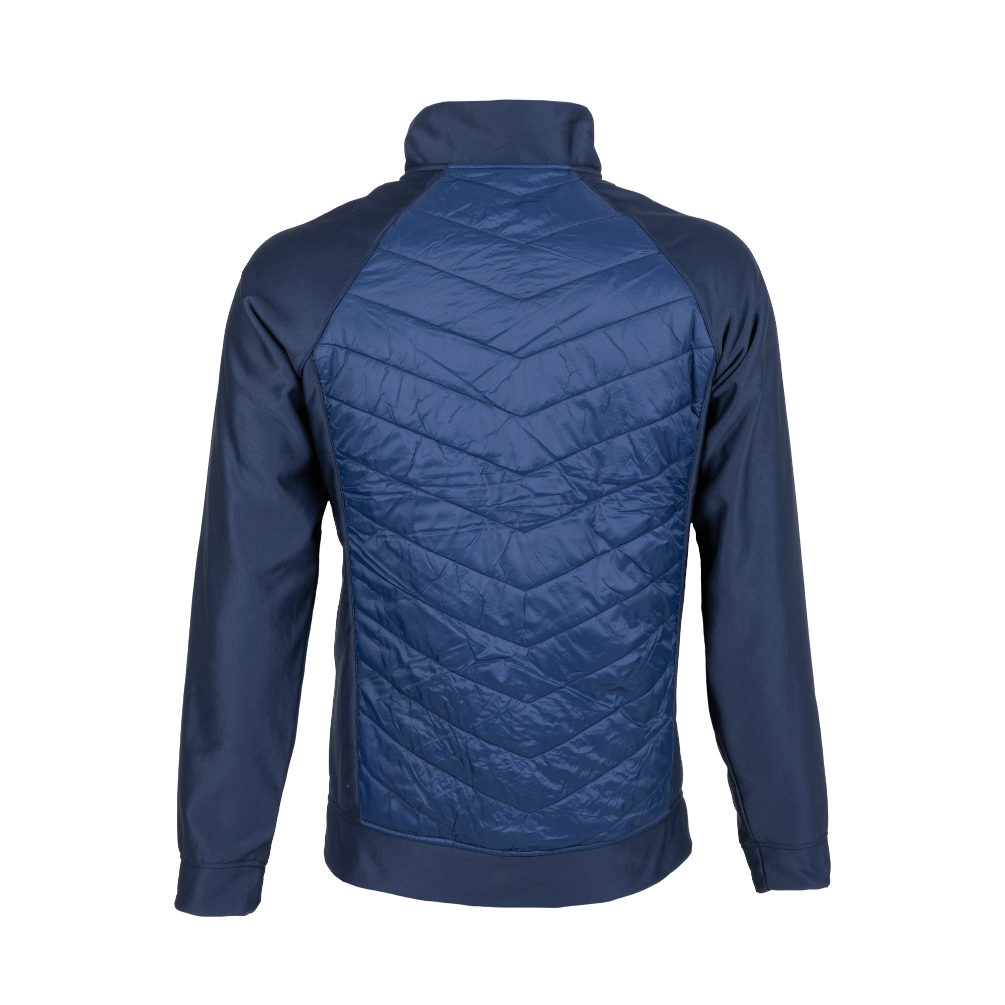 crossover jacket in navy color