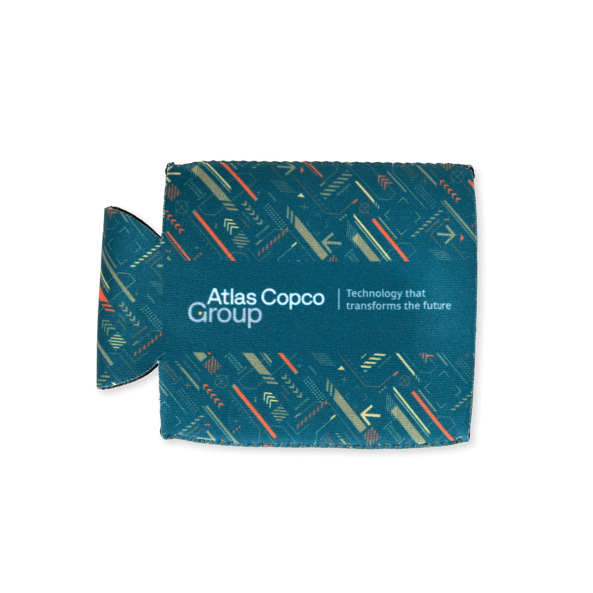 can cooler with atlas copco group logo and pattern product