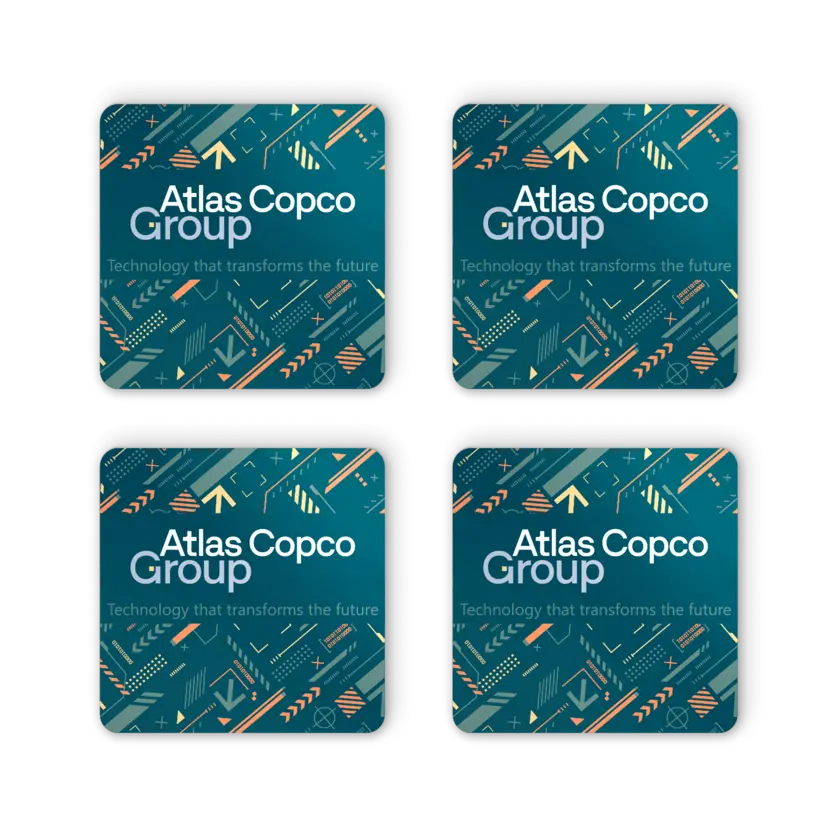 teal atlas copco group stickers