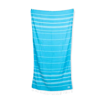 Blue towel atlas copco
